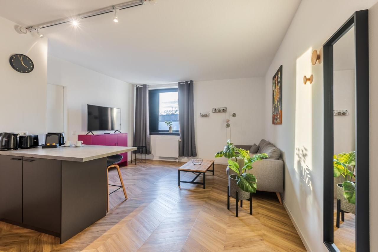 Glück Auf Appartements Düppelstraße Oberhausen  Exterior foto